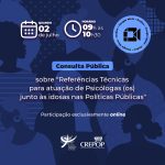 Consulta Pública de Referências Técnicas para atuação junto às pessoas idosas